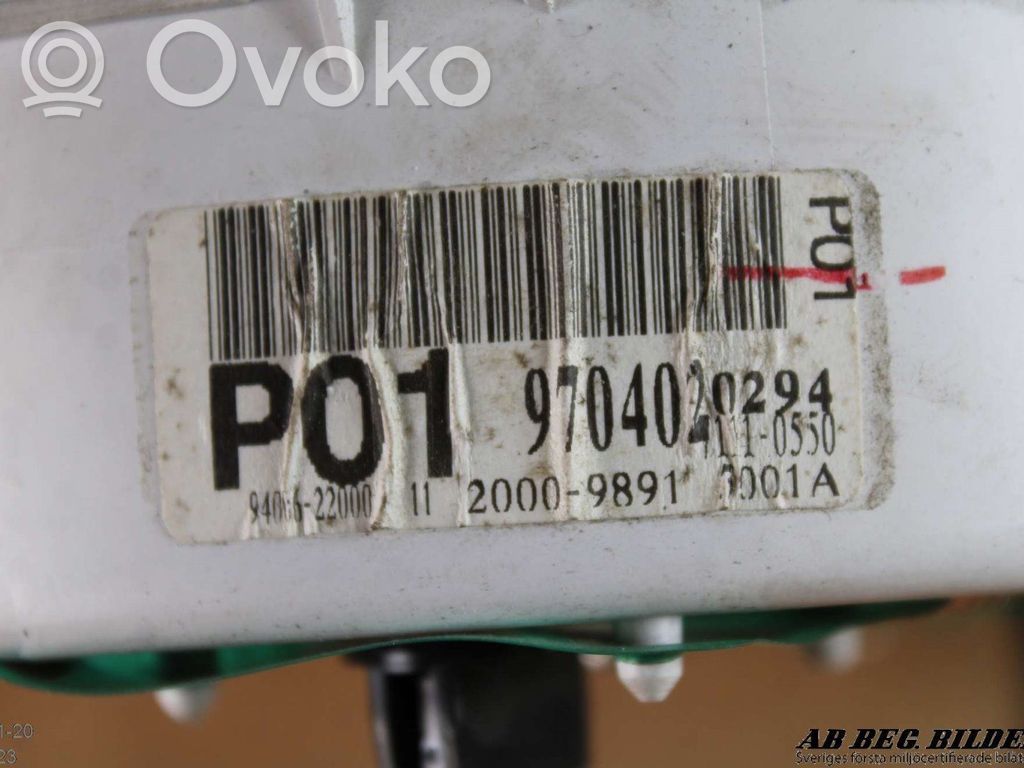 Hyundai Accent Speedometer (instrument cluster) 