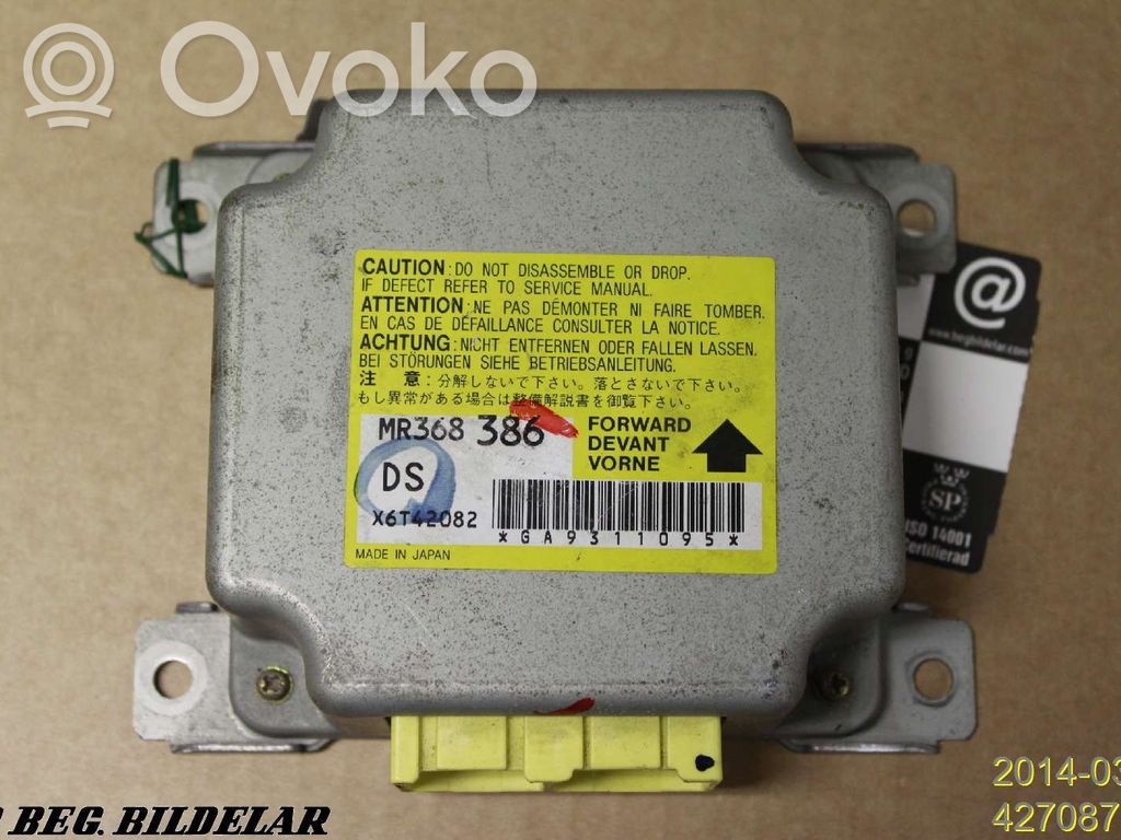 Mitsubishi Galant Module de contrôle airbag 