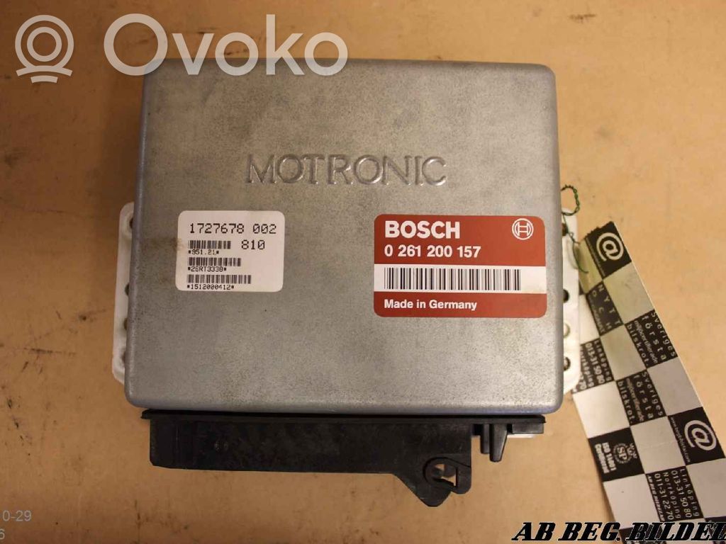 BMW 3 E30 Injection control unit/module 