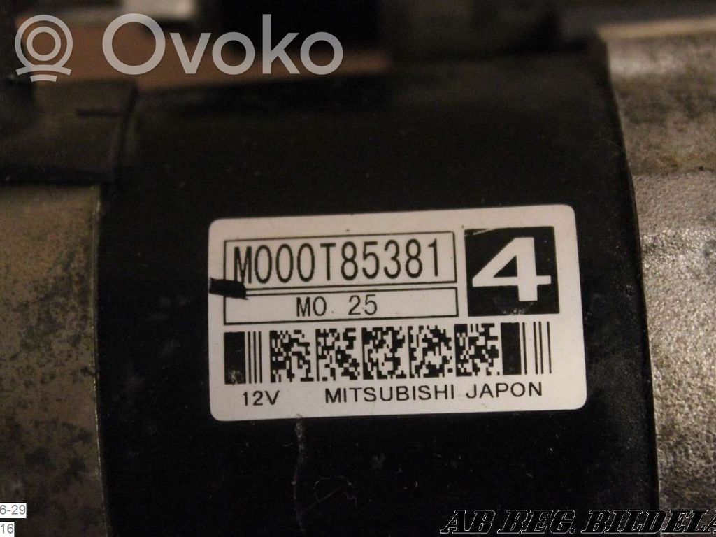 Starter motor   M000T85381