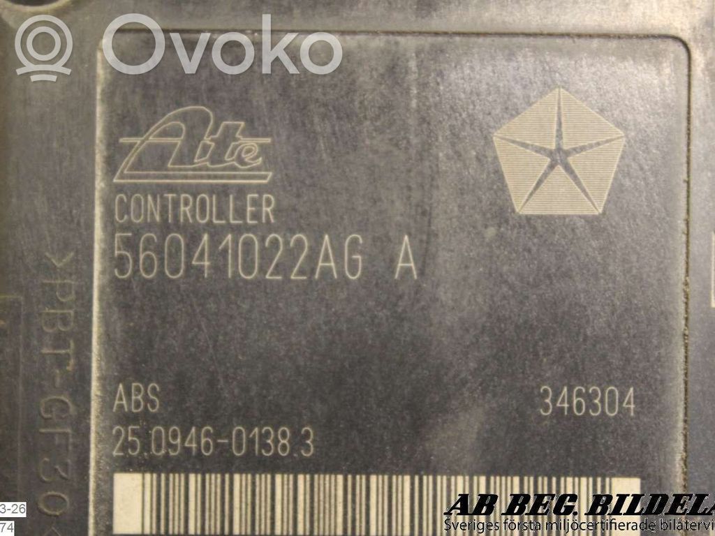 Jeep Grand Cherokee (WJ) Pompa ABS 