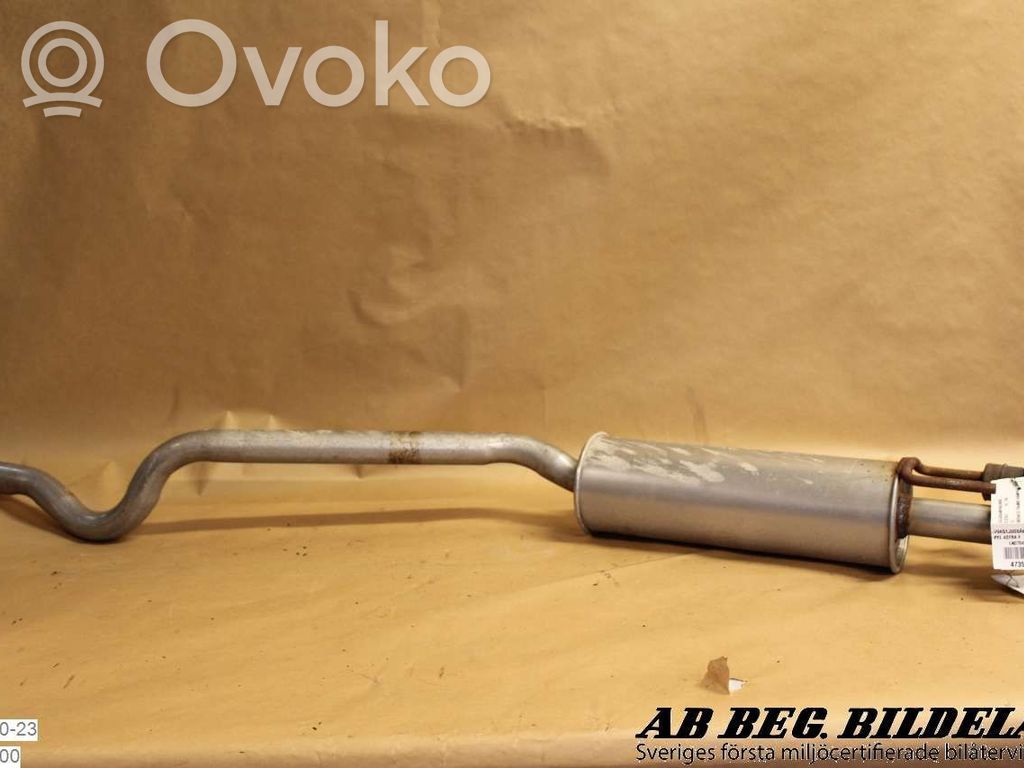 Opel Astra F Middle muffler/silencer 