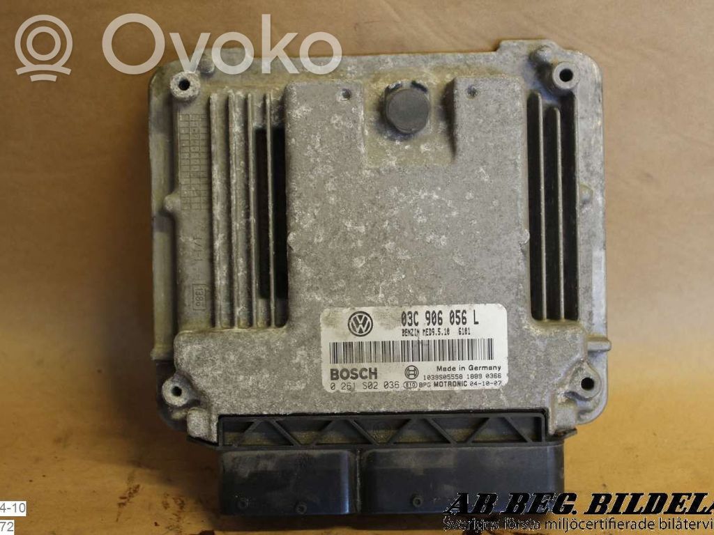Skoda Octavia Mk2 (1Z) Injection control unit/module 