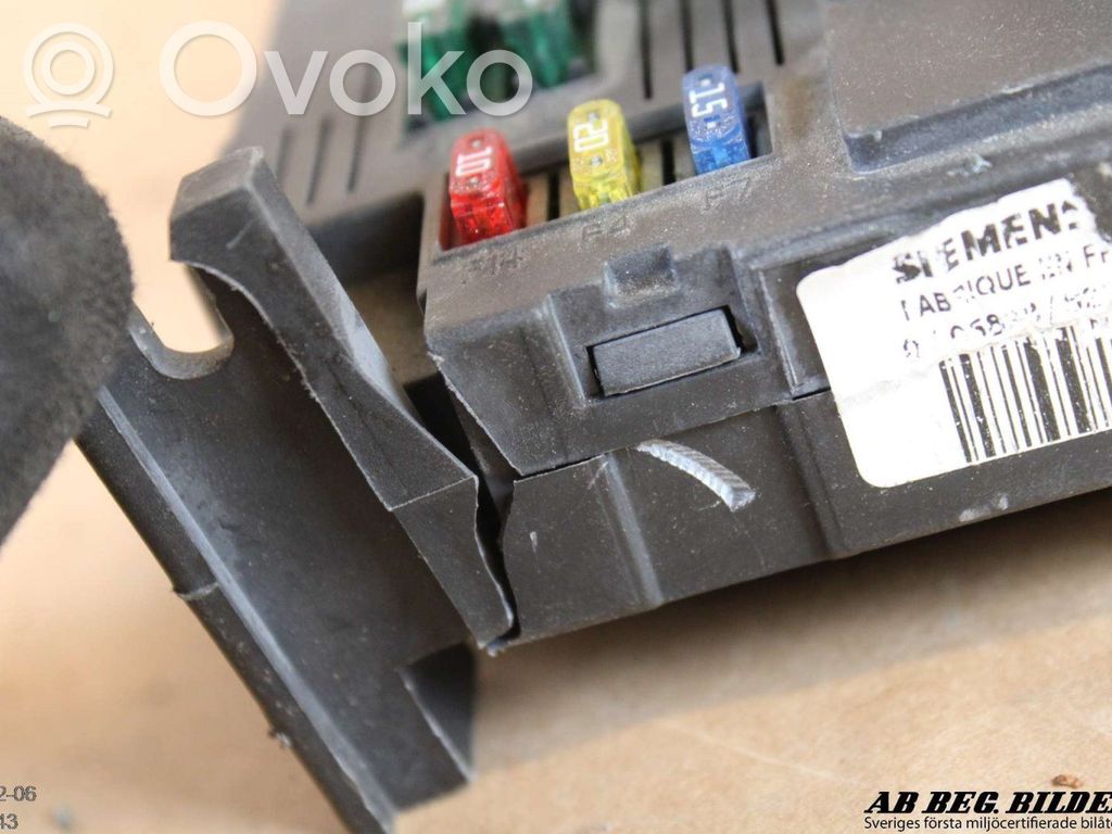 Citroen C3 Módulo de fusible 
