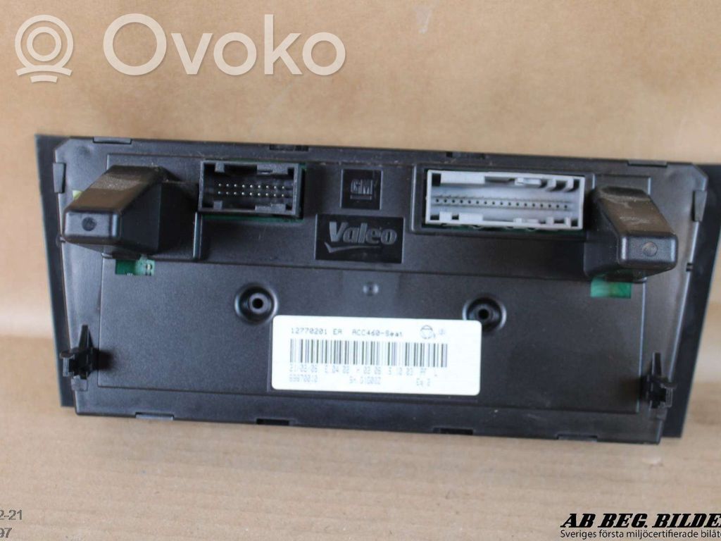 Cadillac BLS Climate control unit 