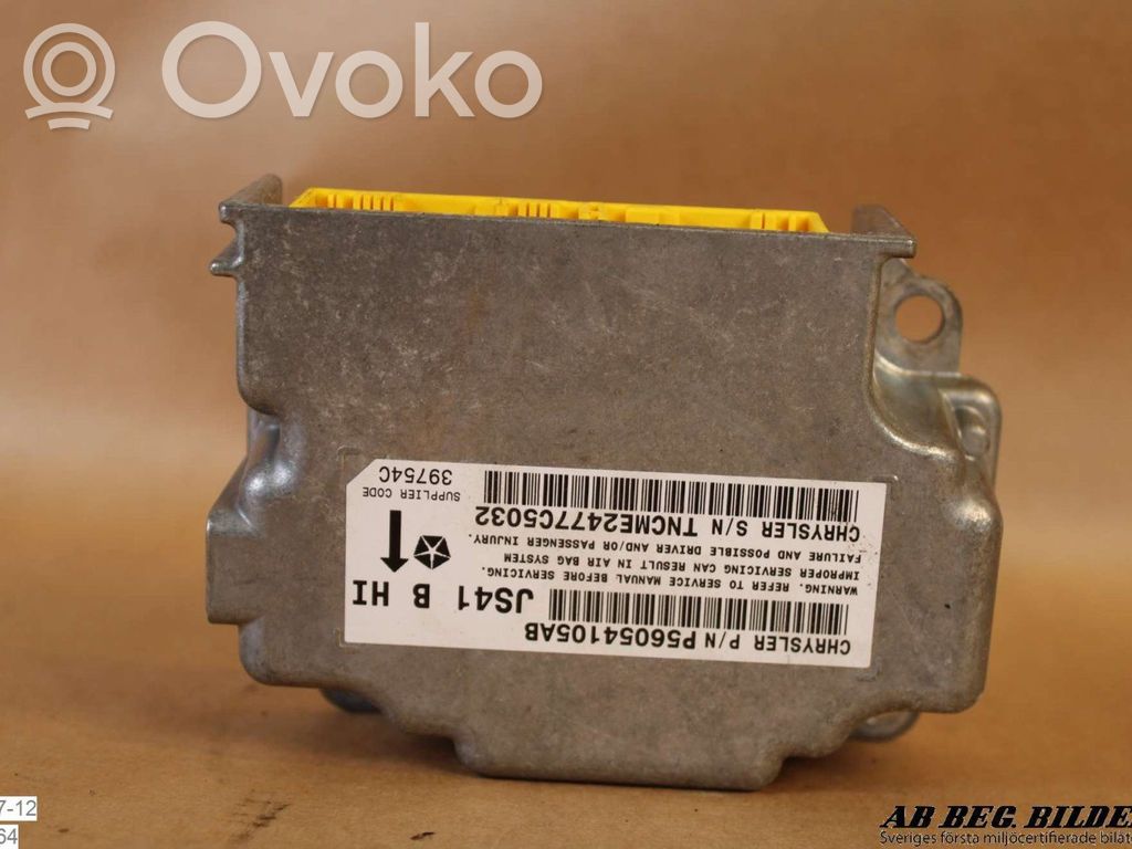 Airbag control unit/module   P56054105AB