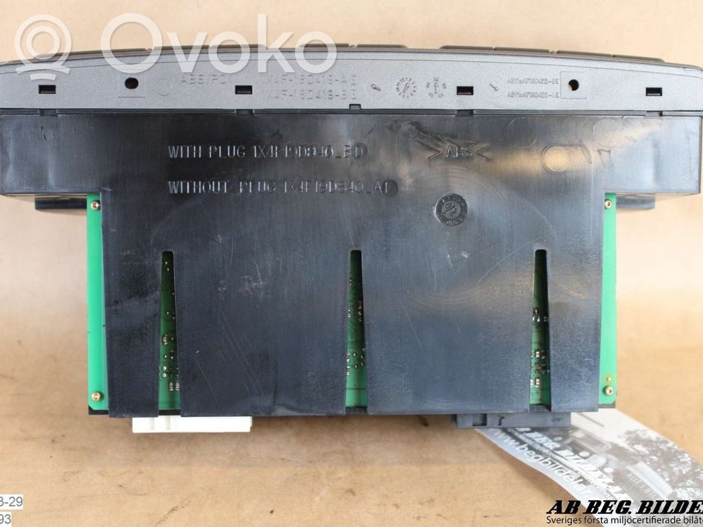 Jaguar X-Type Climate control unit 