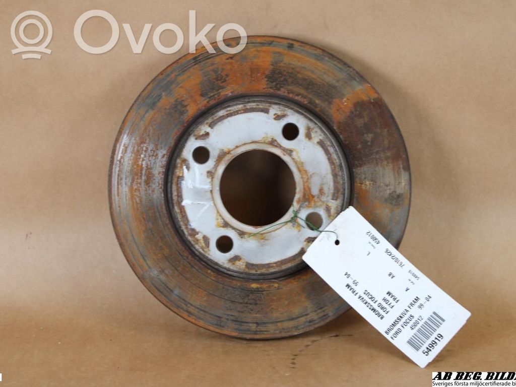 Ford Focus Front brake disc 