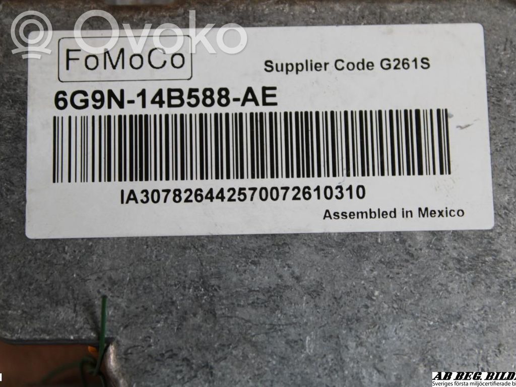 Autres unités de commande / modules   6G9N14B588AE