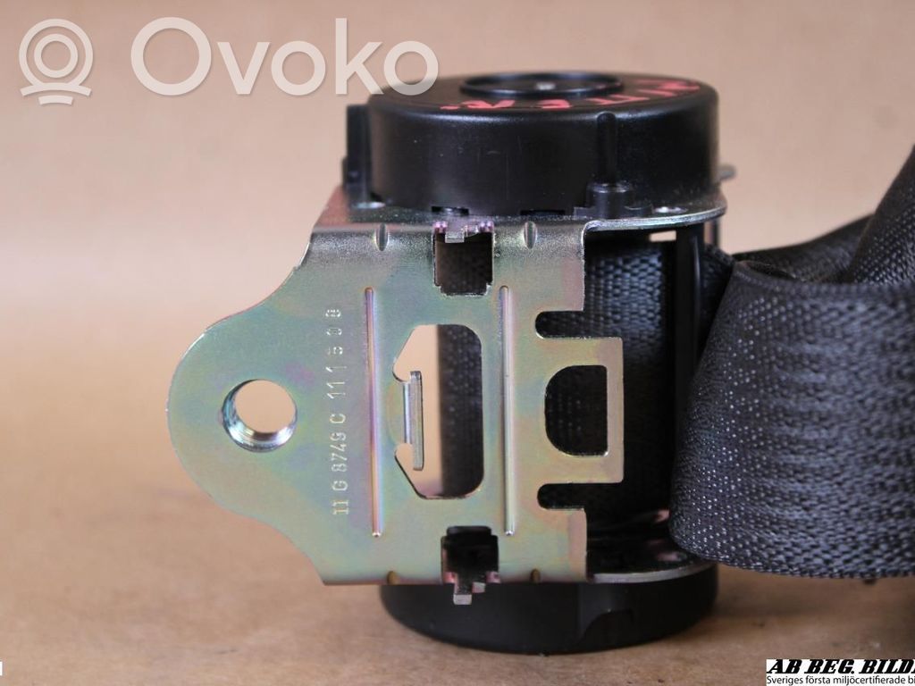 Opel Corsa D Cinturón medio (trasero) 