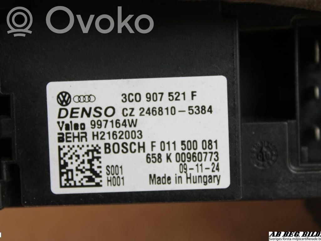 Volkswagen PASSAT B6 Pečiuko ventiliatoriaus reostatas (reustatas) 