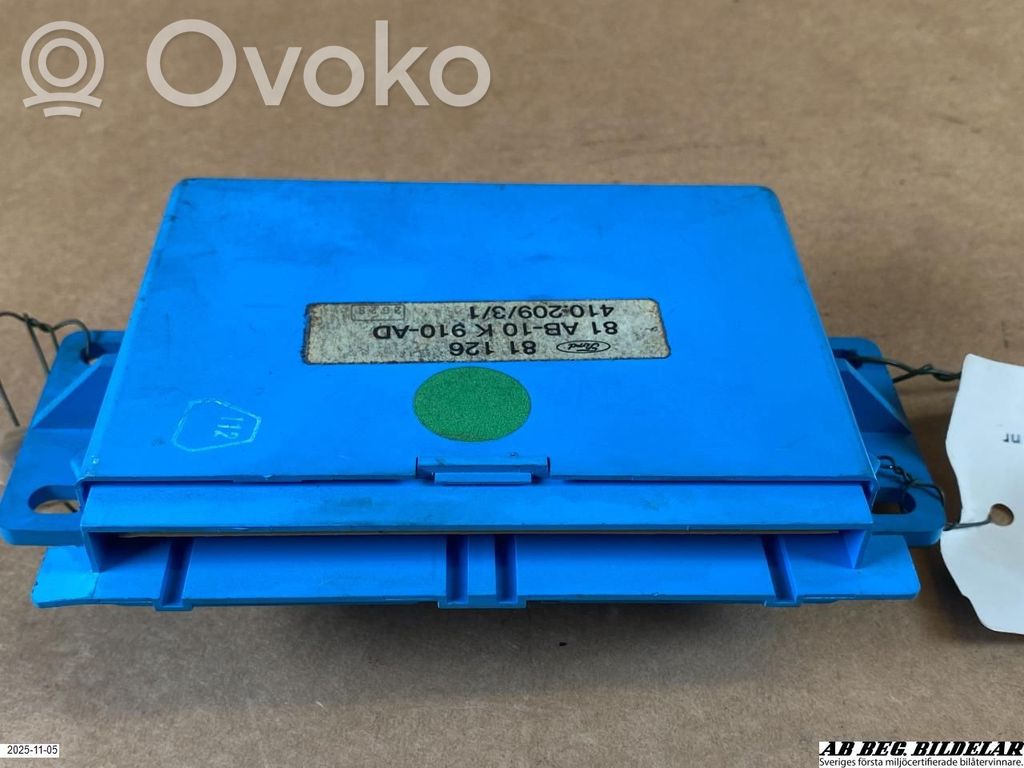 Ford Escort Other control units/modules 