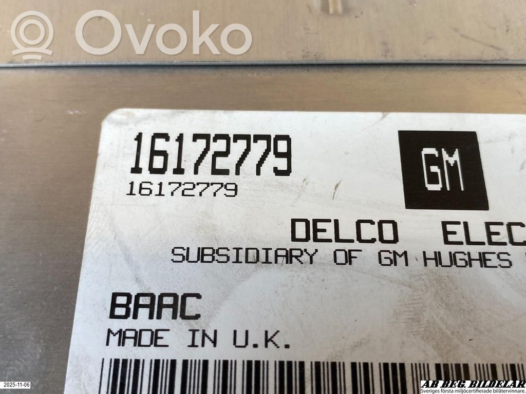 Opel Astra F Injection control unit/module 