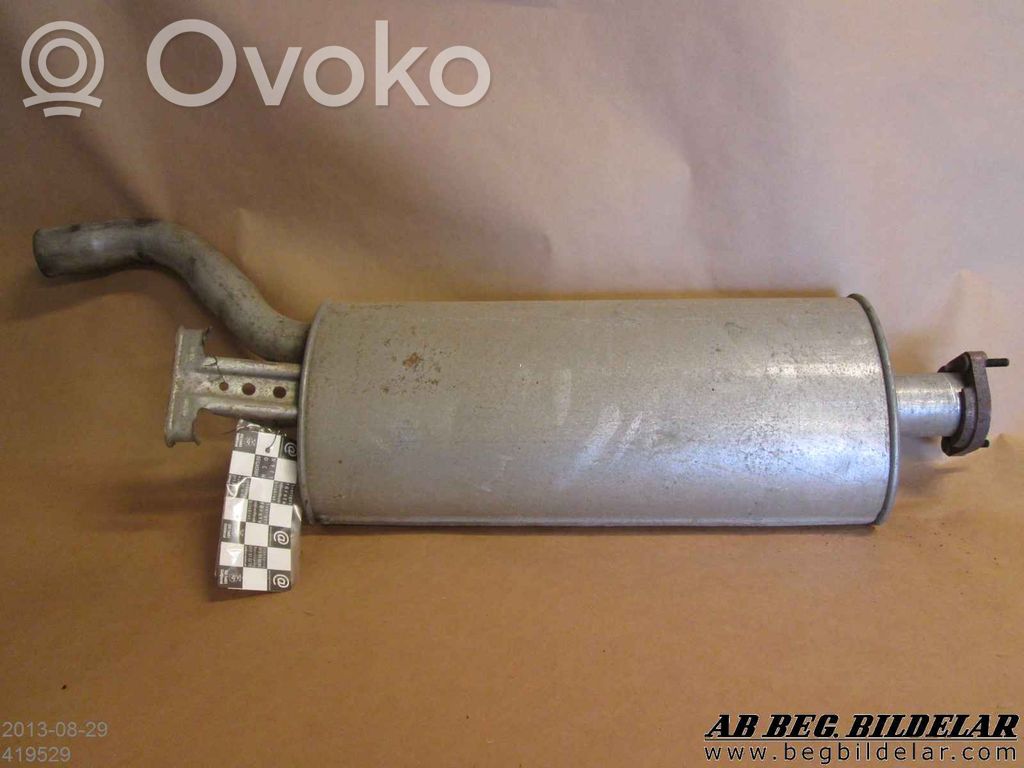 Saab 9000 CC Marmitta/silenziatore posteriore tubo di scappamento 