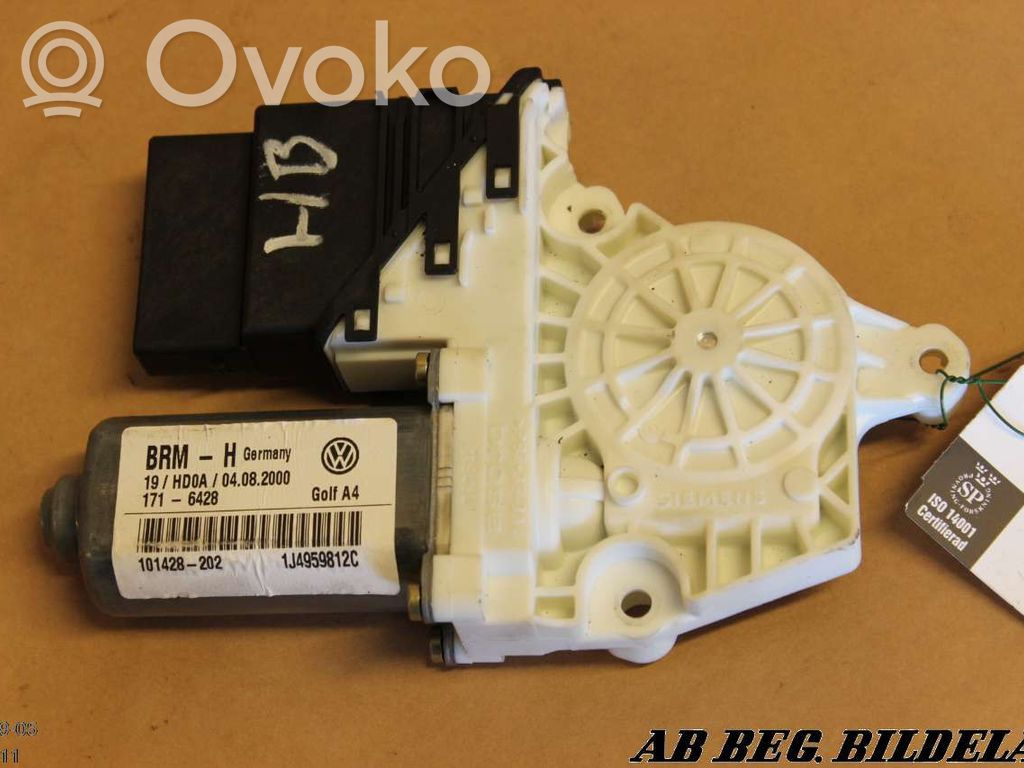 Volkswagen Golf IV Takaoven ikkunan nostomoottori 