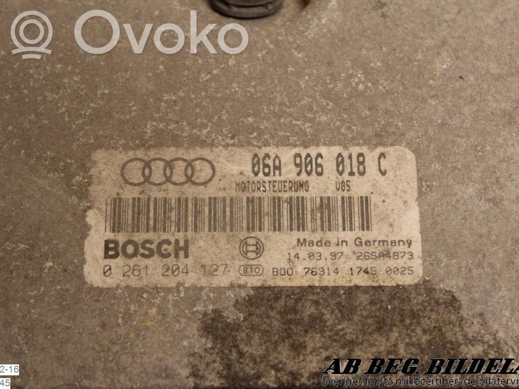 Audi A3 S3 8L Unité de commande, module ECU de moteur