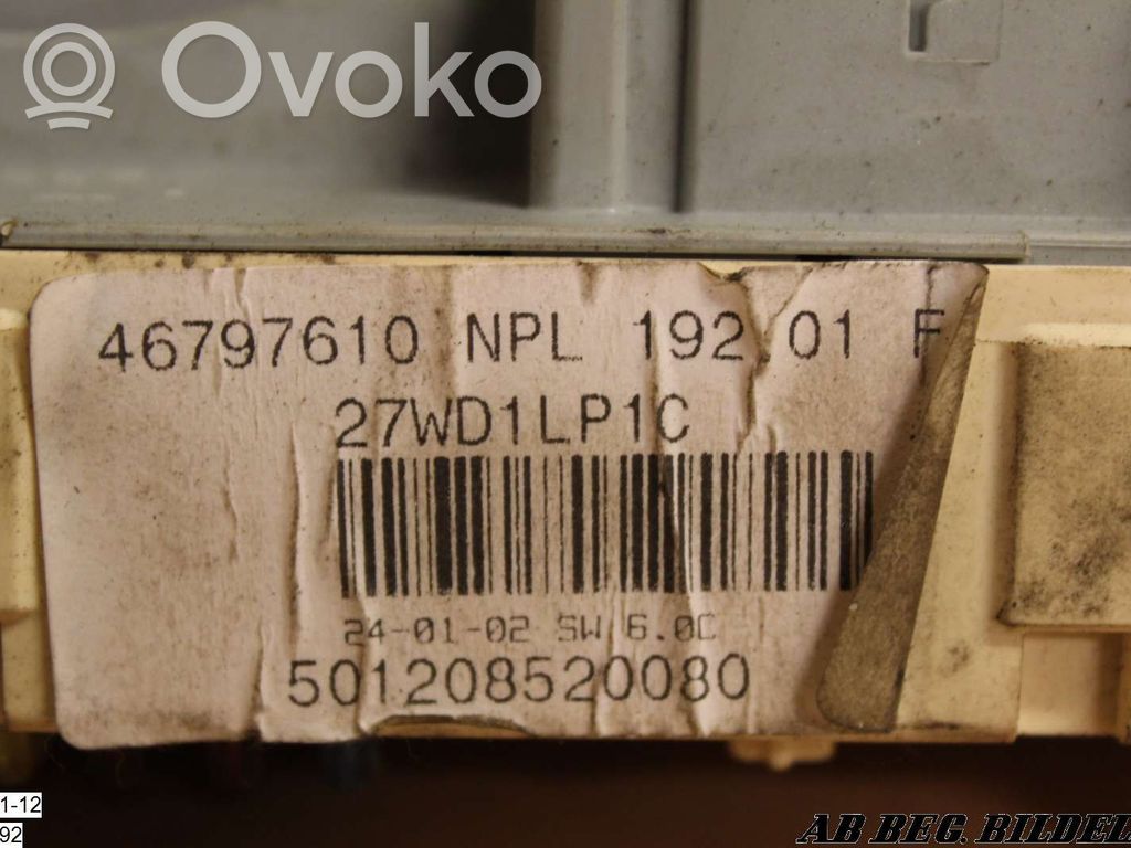 Fiat Stilo Módulo de fusible