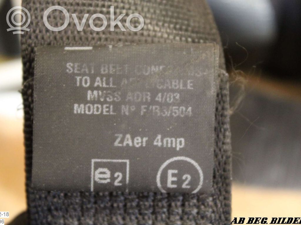 Opel Vectra C Etuistuimen turvavyö 