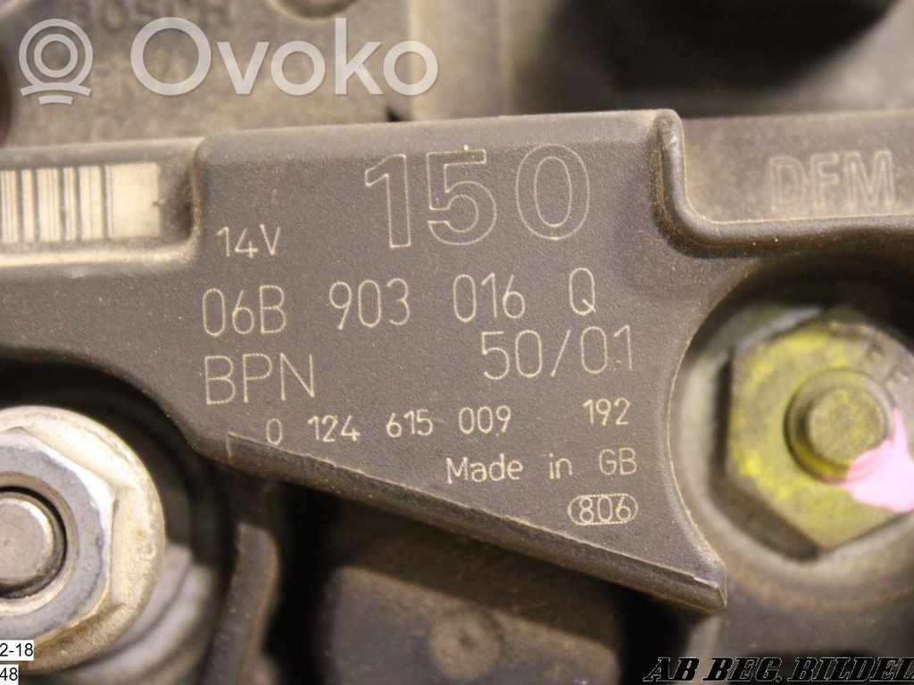 Audi A4 S4 B6 8E 8H Generator/alternator 
