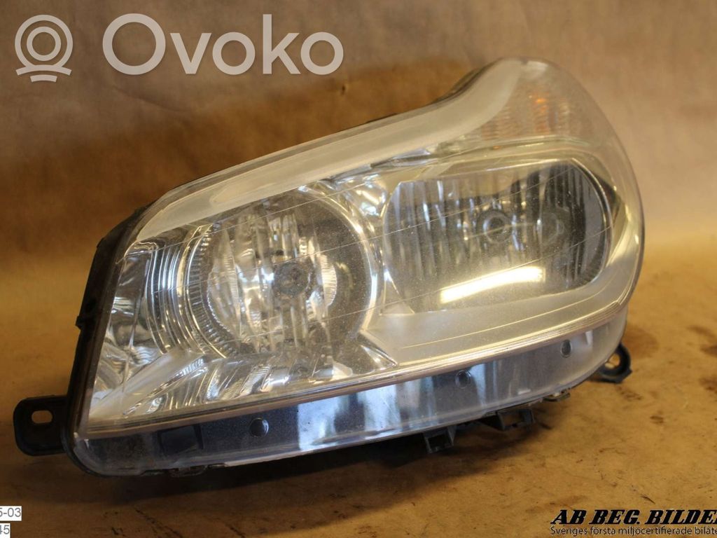 Citroen C5 Phare frontale