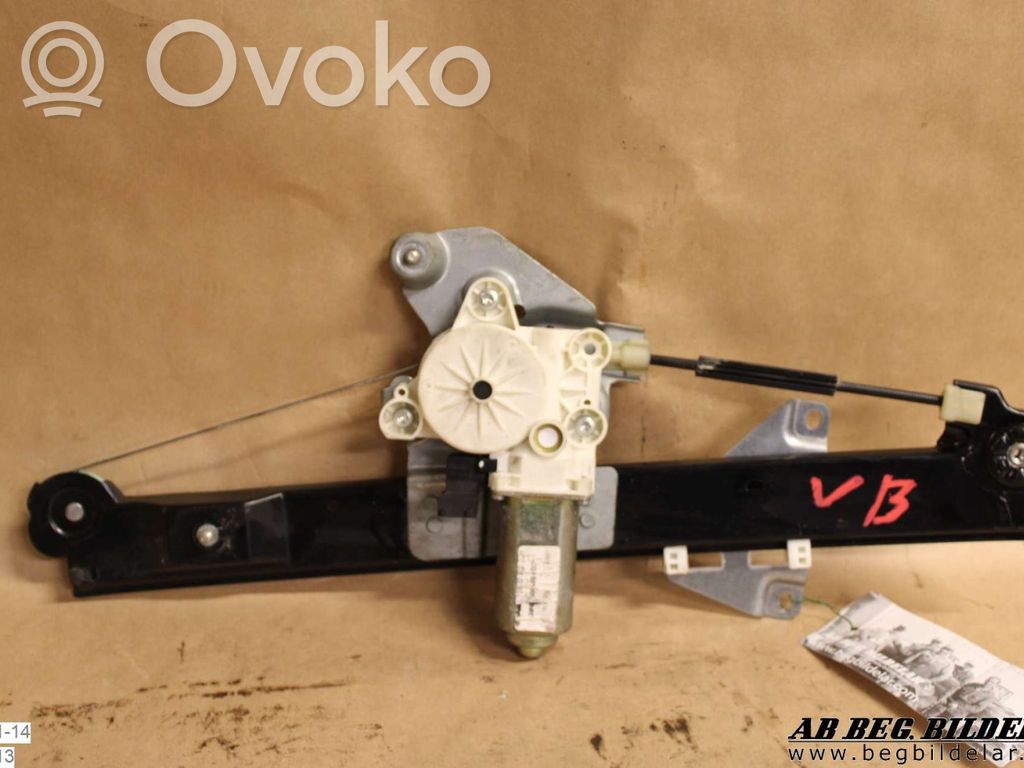 Saab 9-3 Ver2 Takaoven ikkunan nostin moottorilla 