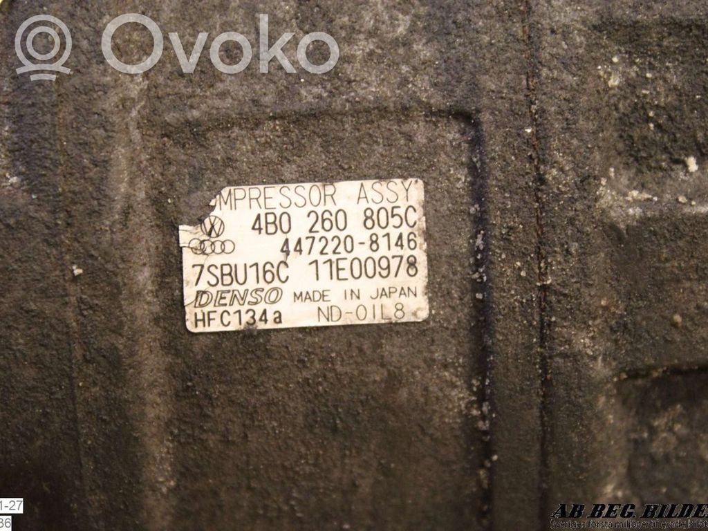 Volkswagen PASSAT B5.5 Compresor (bomba) del aire acondicionado (A/C))