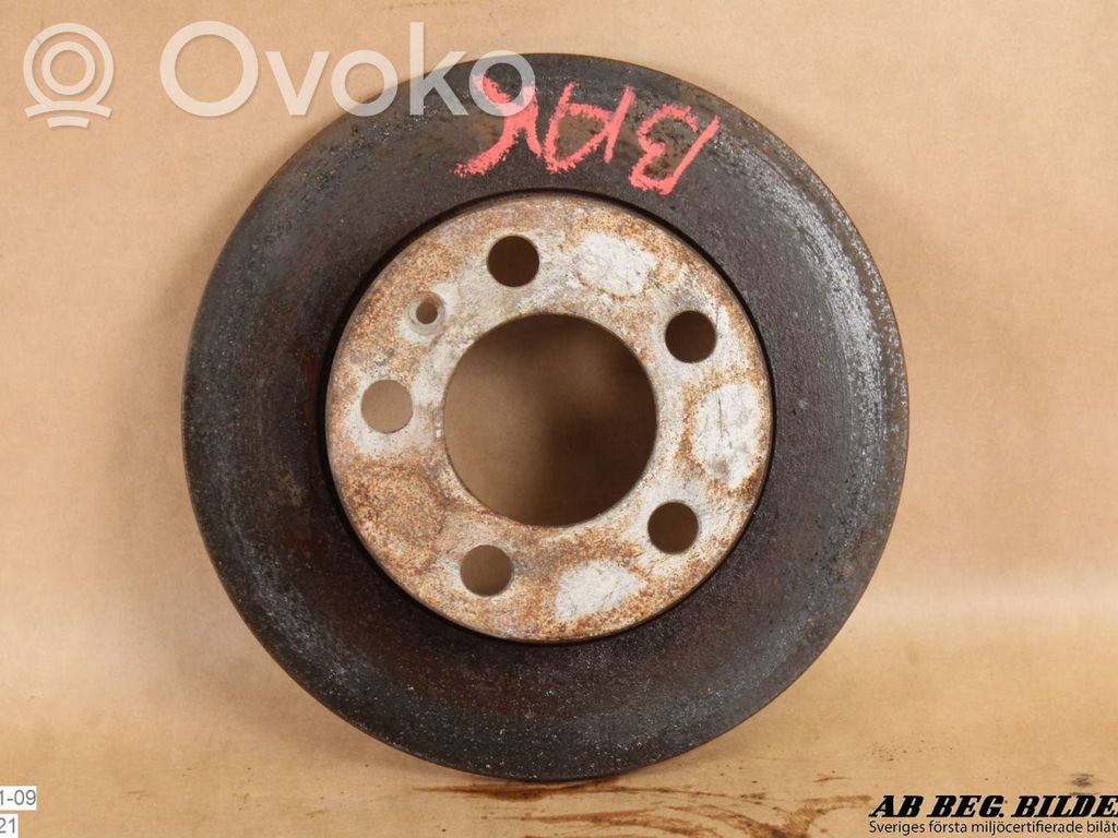 Skoda Fabia Mk2 (5J) Bremsscheibe hinten 