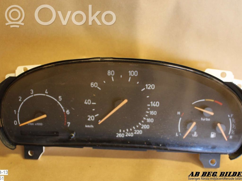 Saab 9-5 Compteur de vitesse tableau de bord