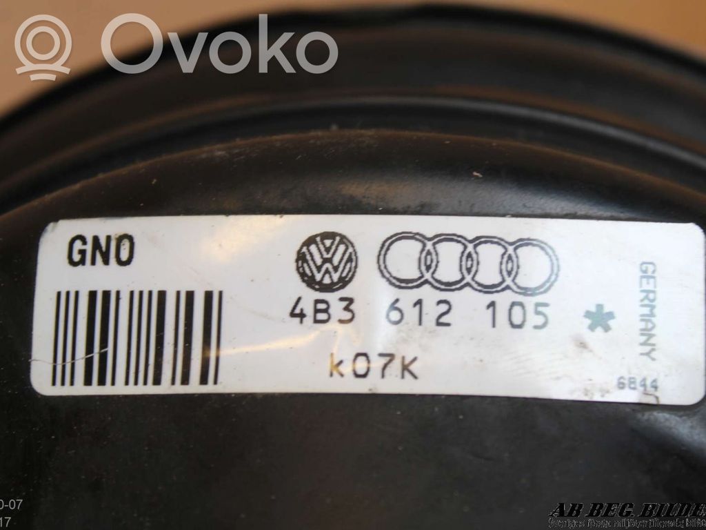 Audi A6 S6 C5 4B Bremskraftverstärker