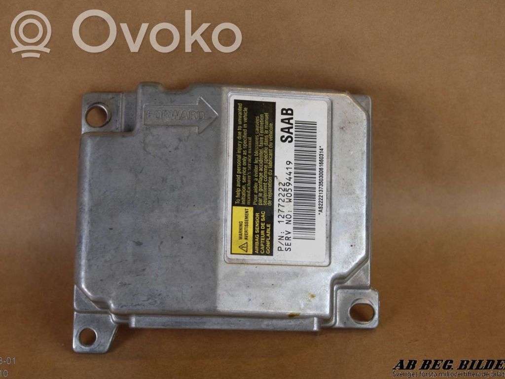 Saab 9-5 Unitate/modul de comandă airbaguri
