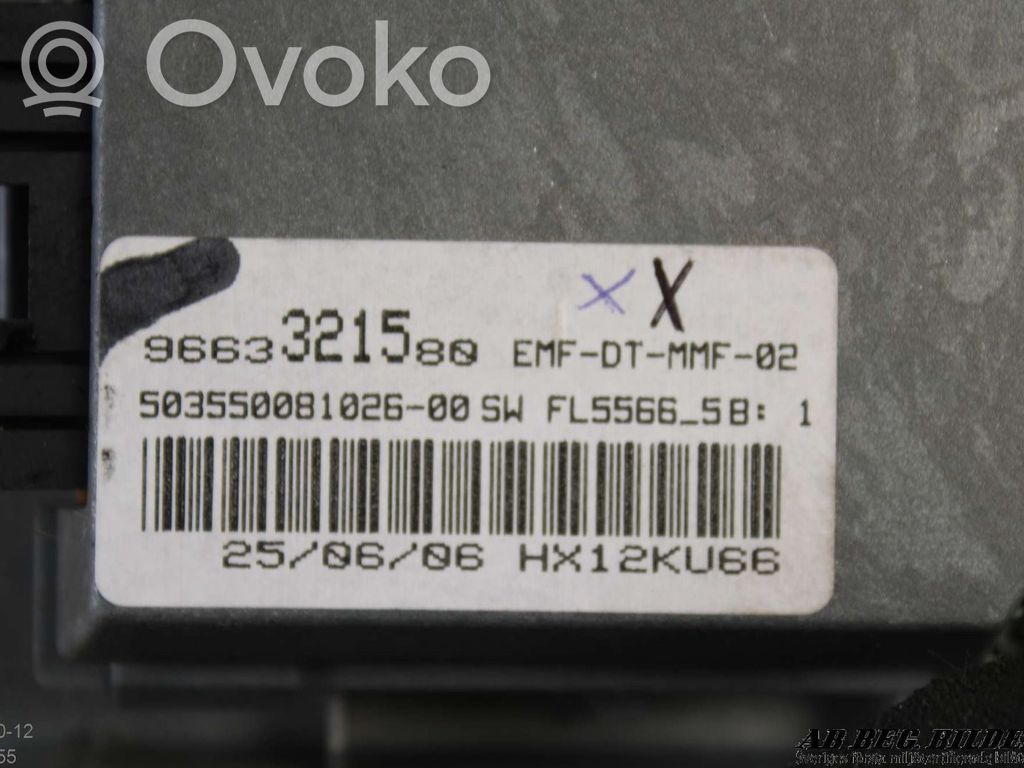 Citroen C5 Unidad de control/módulo del navegador GPS 