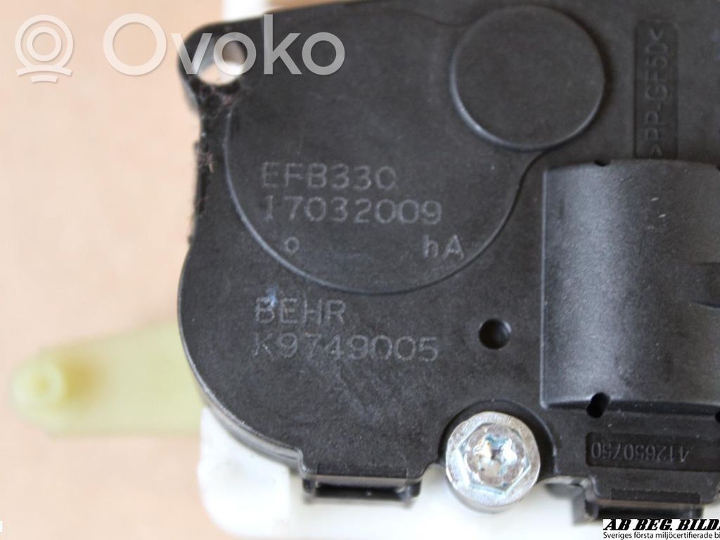 Audi A4 S4 B8 8K Motor/activador trampilla del aire acondicionado (A/C)