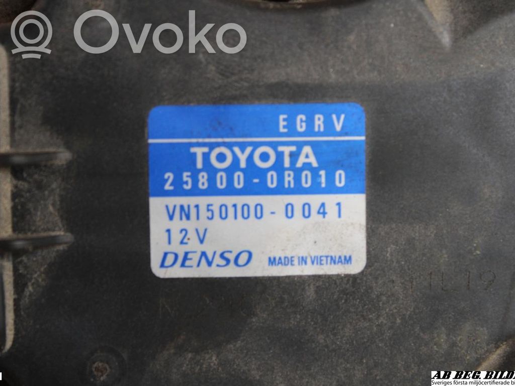 Toyota Avensis T270 Válvula EGR