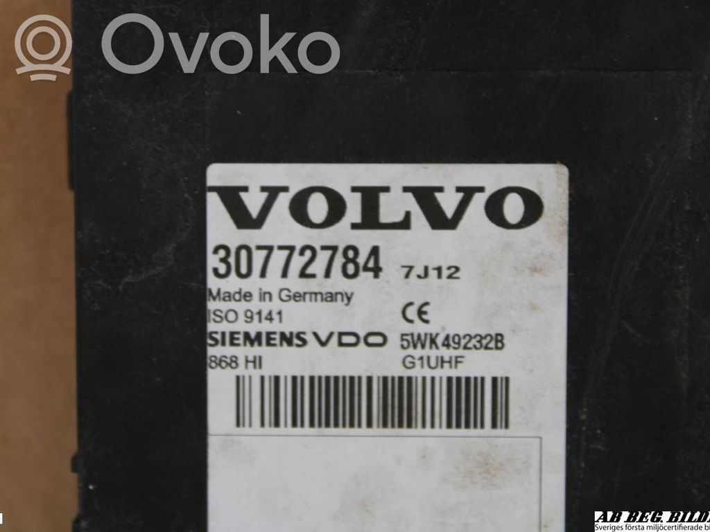 Volvo V70 Unitate/modul de comandă închidere centralizată 