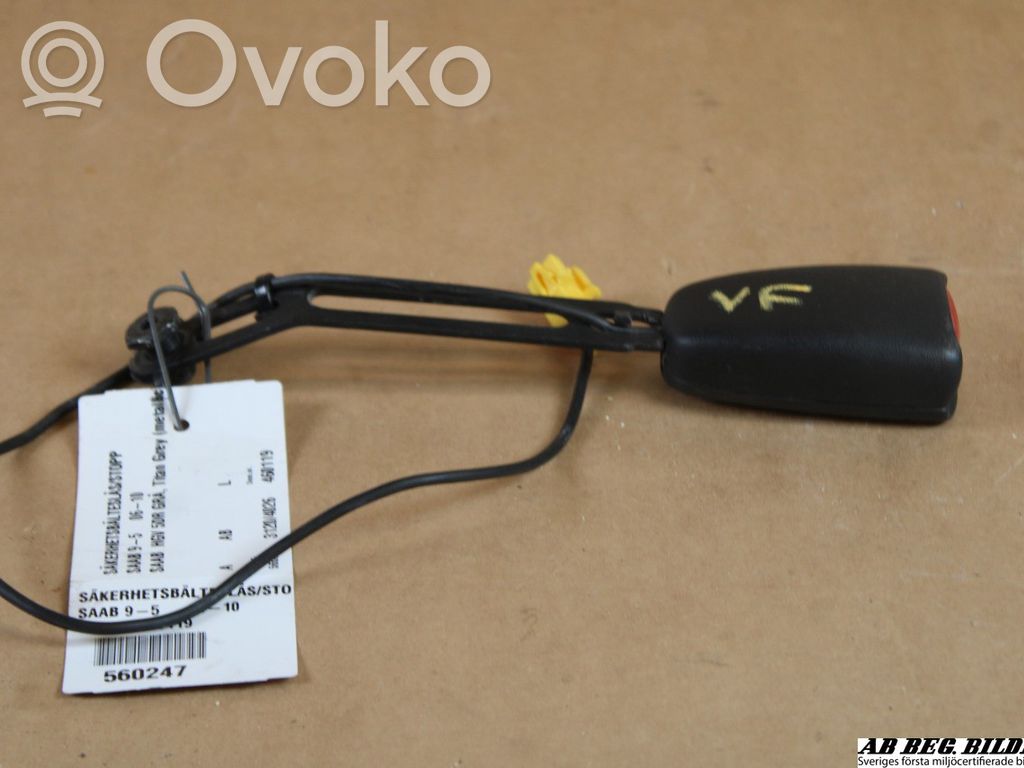 Saab 9-5 Priekšējās jostas sprādze 