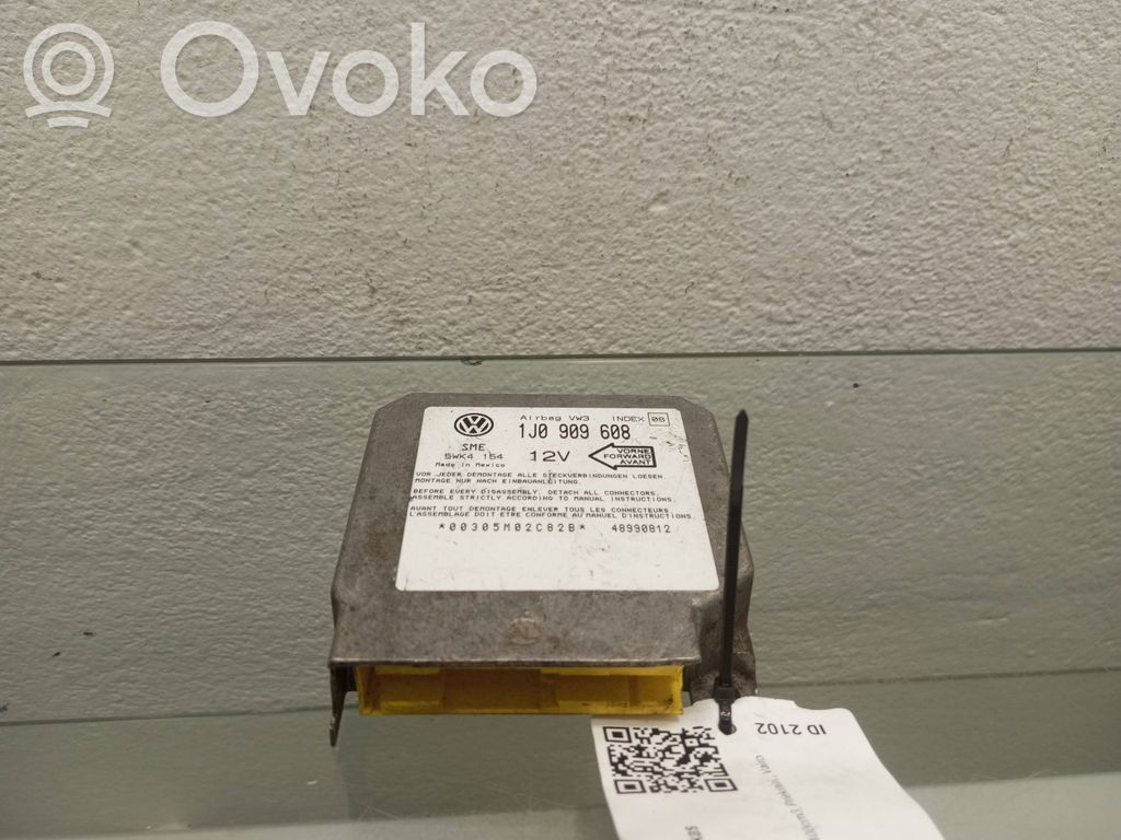 Volkswagen Sharan Sterownik / Moduł Airbag 