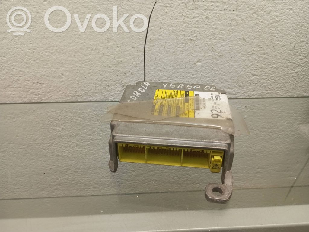 Toyota Corolla Verso E121 Airbag control unit/module 