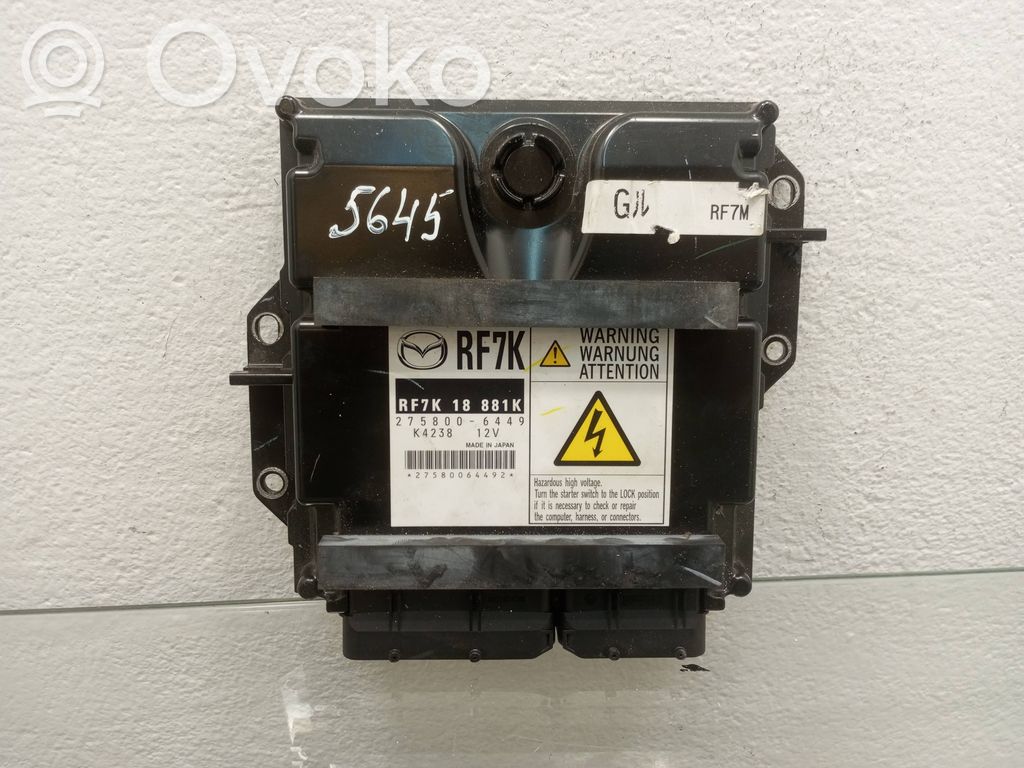 Mazda 6 Engine control unit/module 