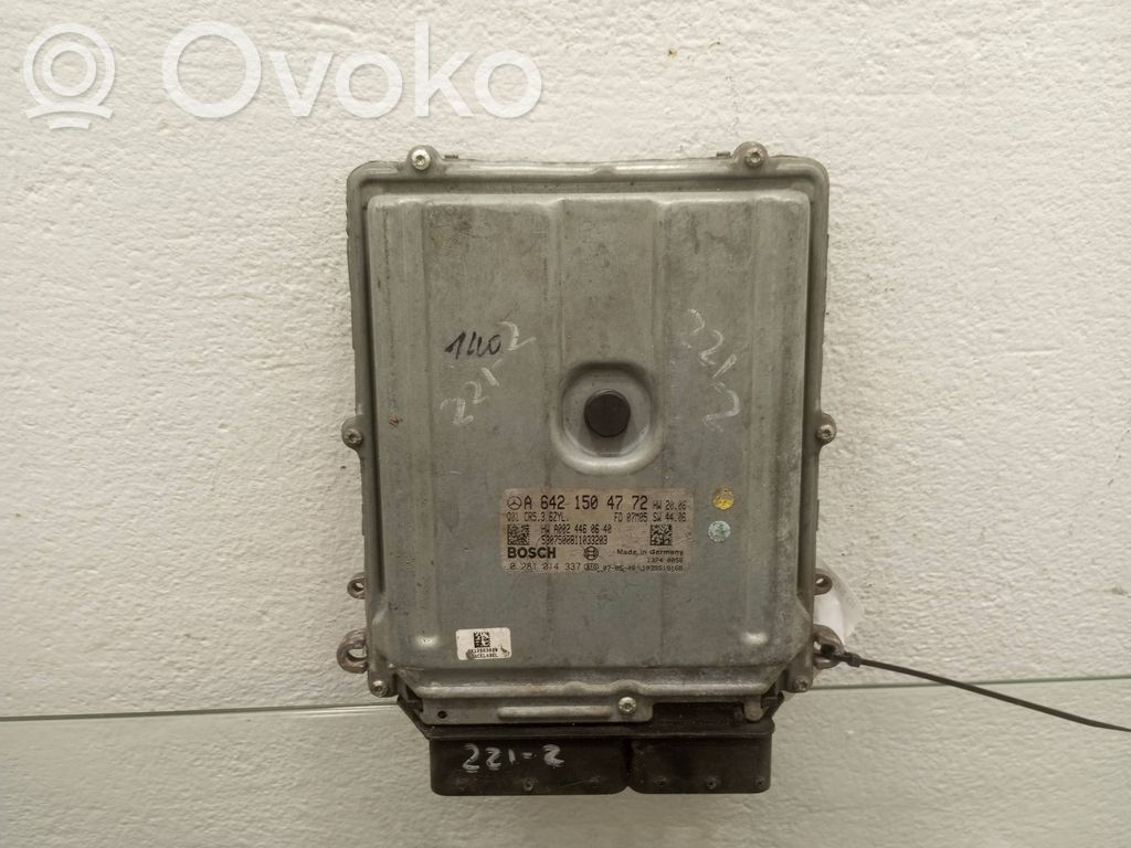 Mercedes-Benz S W221 Engine control unit/module 