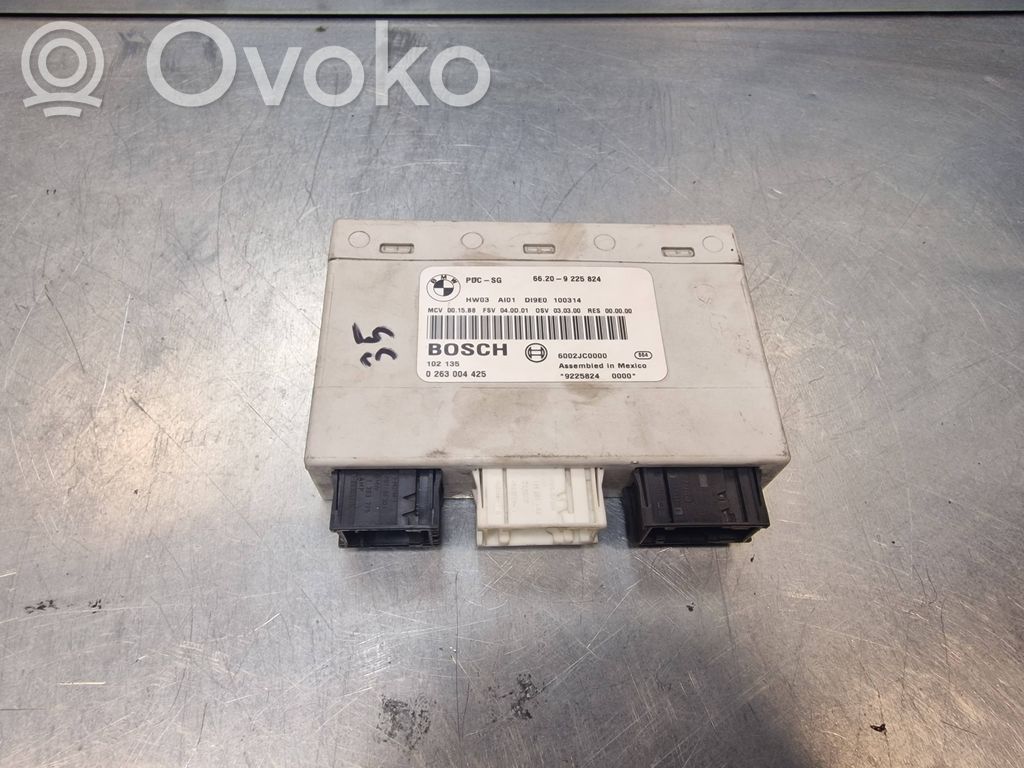 BMW 3 E90 E91 Pysäköintitutkan (PCD) ohjainlaite/moduuli 