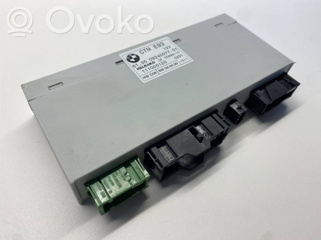 Other control units/modules   09240077,55892110,111000120