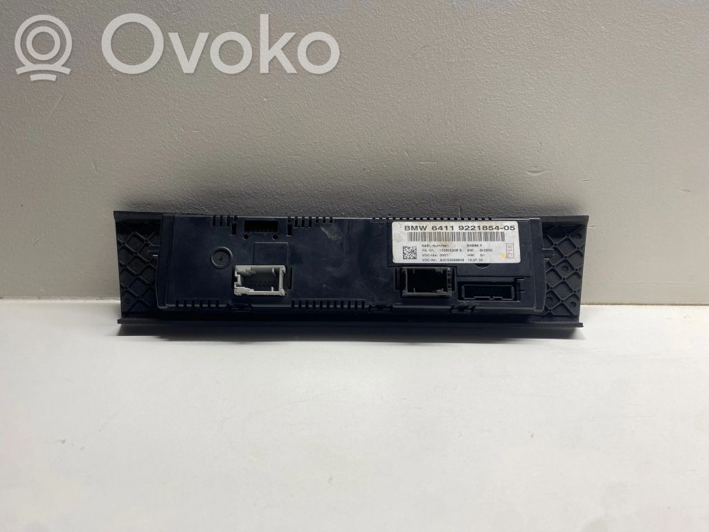 Climate control unit   9221854,100605328B,A2C53399848,64119221854