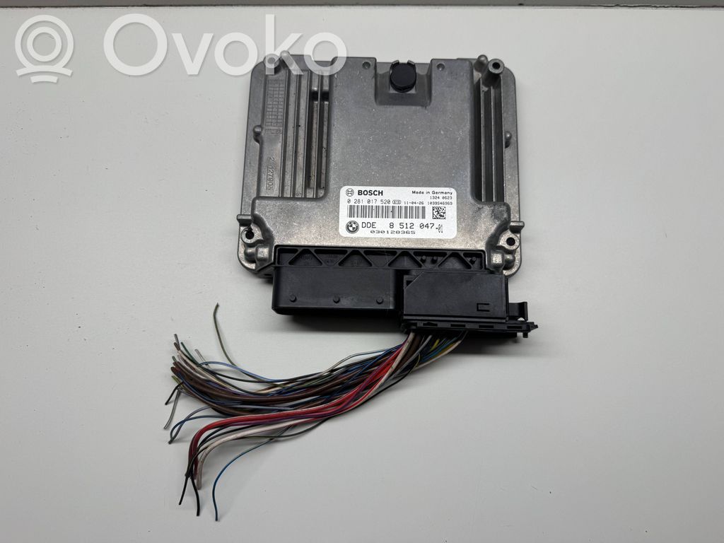 Variklio valdymo blokas   8512047,0281017520,030128365,13618512047,13618518269,13618519668,61359278745,8518269,8519668,9278745