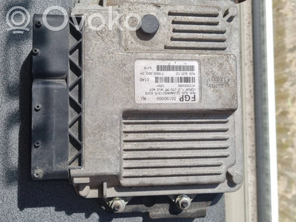 Engine control unit/module   55190069,7160002304,47ZSDCG9D