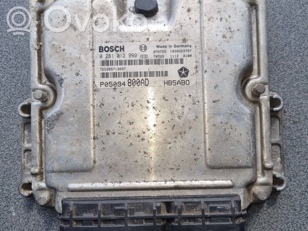 Chrysler Voyager Engine control unit/module 