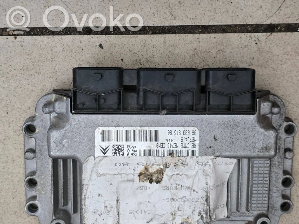 Citroen C4 I Engine control unit/module 