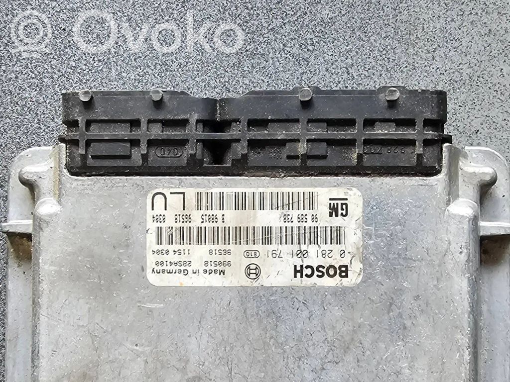 Opel Frontera B Engine control unit/module 