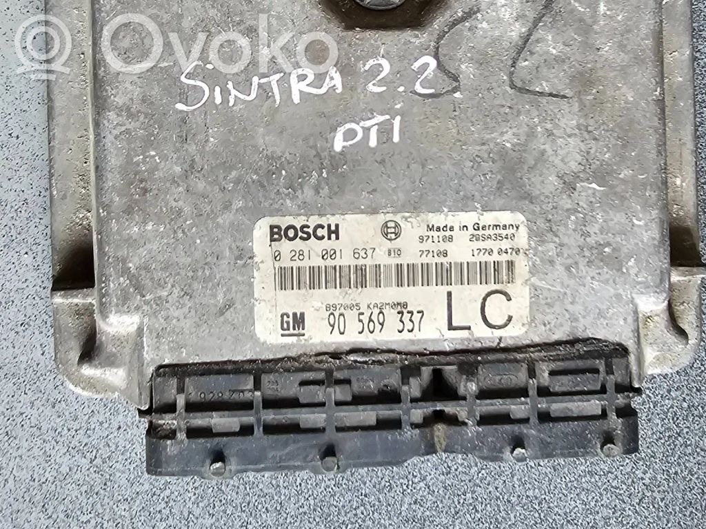 Opel Sintra Engine control unit/module 