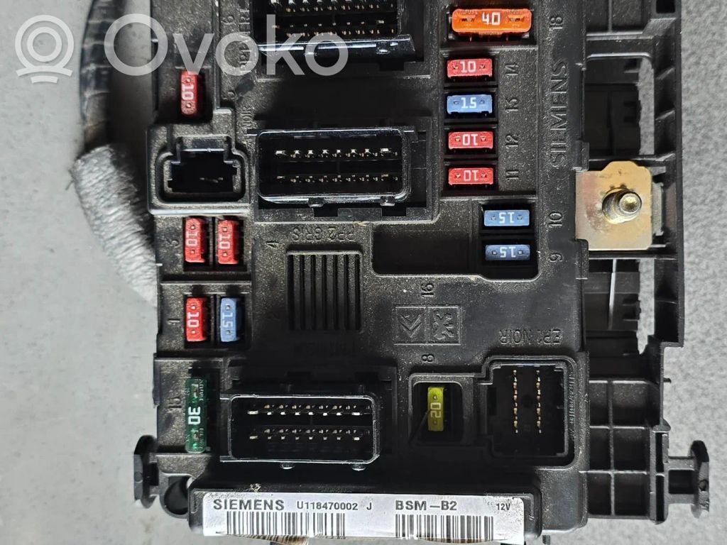 Citroen Berlingo Drošinātāju bloks 