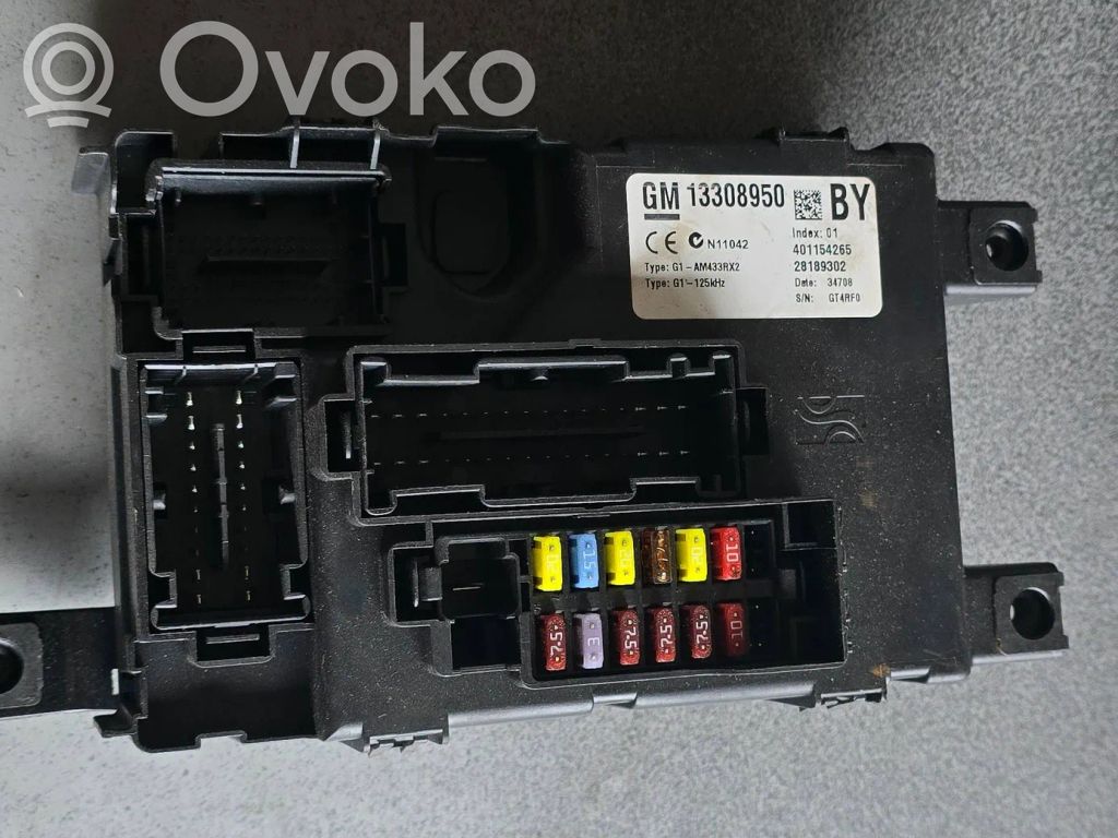 Opel Corsa D Fuse module 